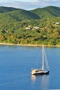 Sailboats at sea