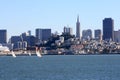 Sailboats and Skyline in San Francisco