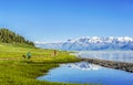 Viewof sailimu lake,xinjiang