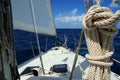 Sailing, Caribbean Royalty Free Stock Photo