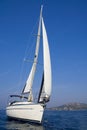 Sailing on the Adriatic Sea Royalty Free Stock Photo