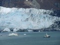 Cruising glacier bay in Alaska Royalty Free Stock Photo