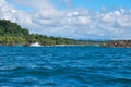 Sailing around Corcovado National Park, Costa Rica Royalty Free Stock Photo