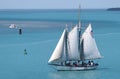 Sailing Around Key West Island Royalty Free Stock Photo