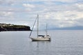 Sailing in Azores.