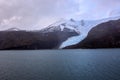 Glacier Italia in Tierra del Fuego, Beagle Channel, Alberto de Agostini National Park in Chile Royalty Free Stock Photo