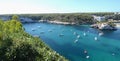 Sailing in the big Mediterranean Royalty Free Stock Photo