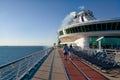 Sailing on board of the Royal Caribbean Liberty of the Seas cruise ship