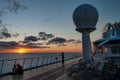 Sailing on board of the Royal Caribbean Liberty of the Seas cruise ship