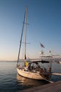 Sailing boat Royalty Free Stock Photo