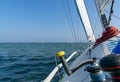 Sailing boat on the baltic sea