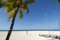 Sailing boat on the beach