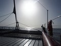 Sailing boat deck, Tenerife