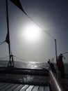 Sailing boat deck, Tenerife