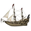 Sailing boat Royalty Free Stock Photo