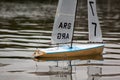 Remote Control Sail Boats Royalty Free Stock Photo