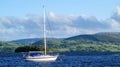 Sailing boat on Lough Derg, Ireland