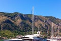 Sailing boat masts Royalty Free Stock Photo