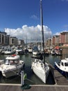 Sailing Boat at Portishead Marina