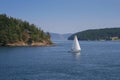 Sailing boat at Puget Sound