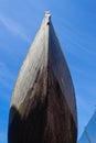 Sailing Boat Wood Hull Detail Royalty Free Stock Photo