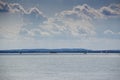 Sailing boats on beautiful lake Balaton, Hungary, Royalty Free Stock Photo