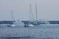 Sailing Boats Marina Punta del Este Uruguay Royalty Free Stock Photo