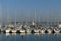 Sailing boats at the Marina