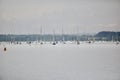 Sailing boats in Poole Harbour