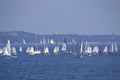 Sailing boats race Varna Bulgaria