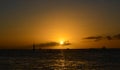 Sunset, Key West, Florida Royalty Free Stock Photo