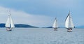 Sailing in Croatia Royalty Free Stock Photo