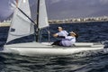 Sailing 420-18 Royalty Free Stock Photo