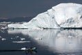 Sailing in the Disco Bay, Ilulissat Royalty Free Stock Photo