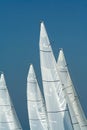 Sailing in Good Wind / sails background Royalty Free Stock Photo