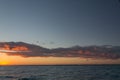 Sailing in the Keys Waiting for Sunset Royalty Free Stock Photo