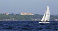 Sailing Lake Champlain off College