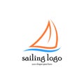 Sailing Logo Vector