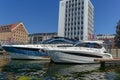 Sailing marina in the heart of the Old Town in Gdansk