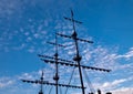 Sailing Masts Silhouette
