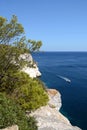 Sailing in the big Mediterranean Royalty Free Stock Photo