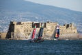 Sailing in naples