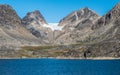 Sailing north of Nuuk, Greenland