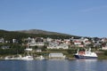 City of LÃÂ¶dingen. Lofoten Islands. Royalty Free Stock Photo