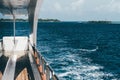 Sailing on a peaceful yacht journey