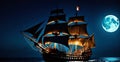 Flying Dutchman pirate ship