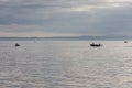 Sailing in the Puget Sound water 3 Royalty Free Stock Photo