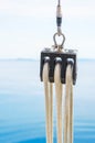 Sailing pulley Royalty Free Stock Photo