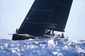 Sailing regatta wally class in Majorca