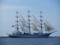 Sailing Russian ship